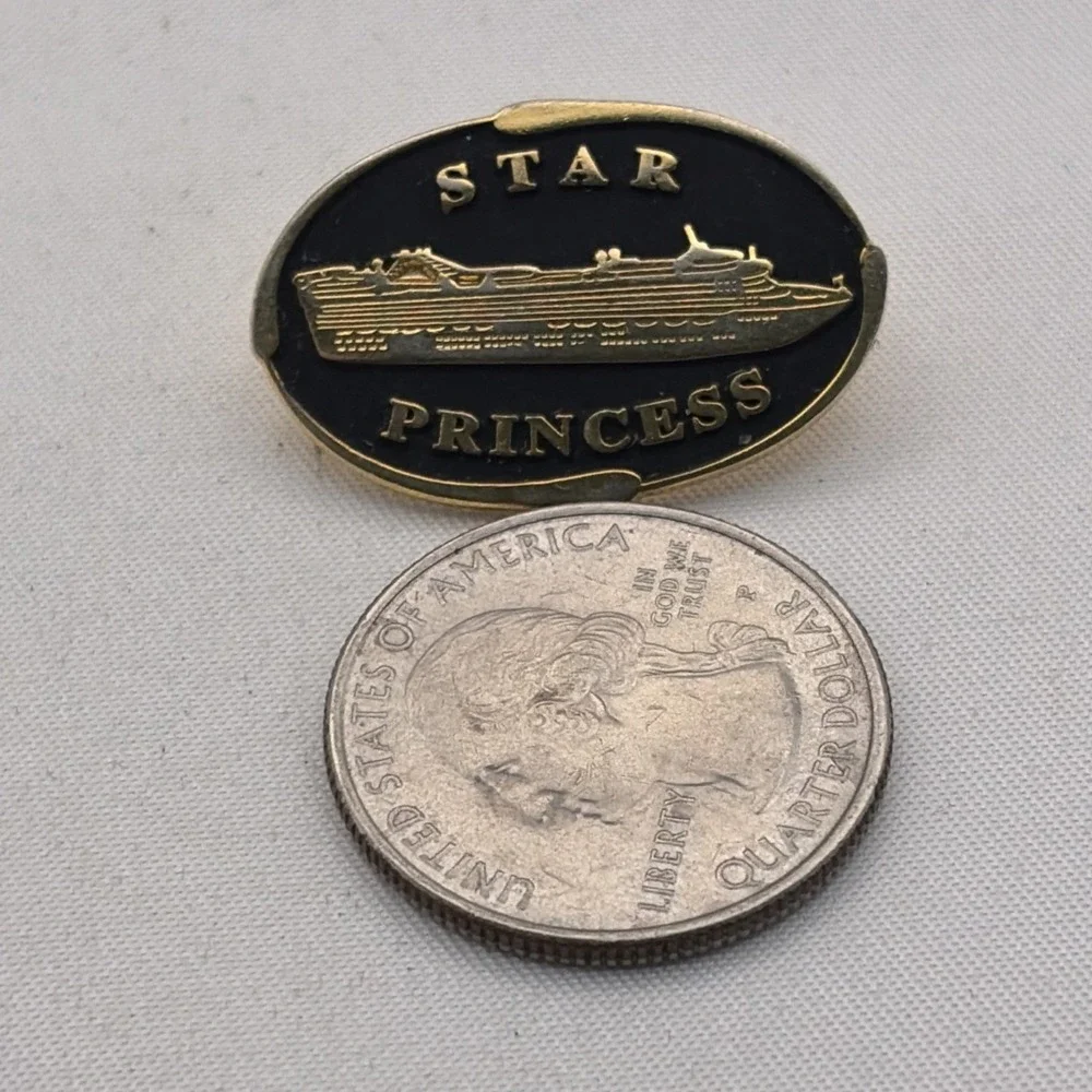 Princess Cruises Star Princess Cruise Ship Lapel Hat Pin